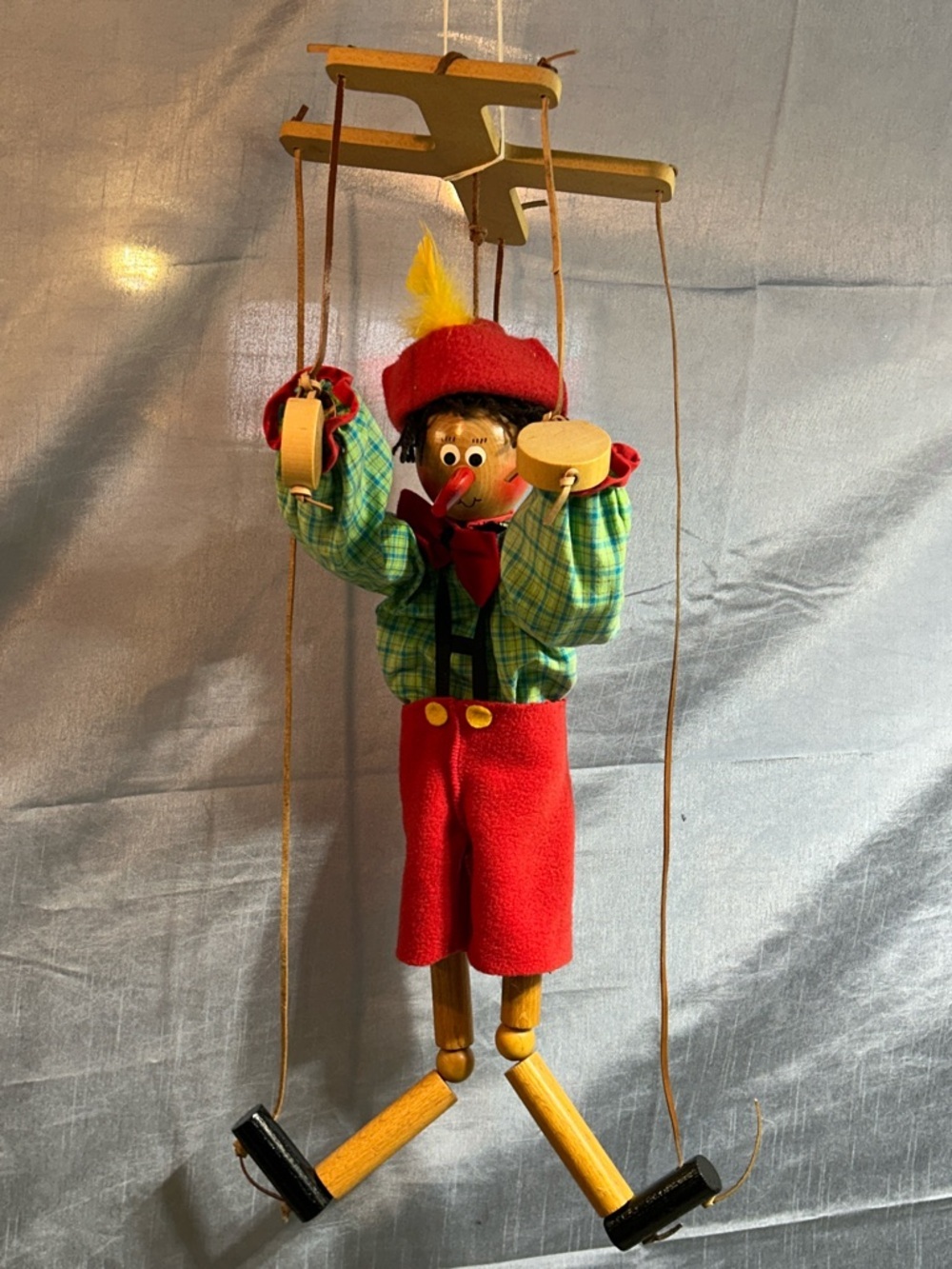 Wooden Pinocchio Puppet Marionette style Richard Edmond - Picture 2 of 7